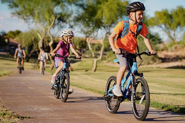 cycling to grow taller