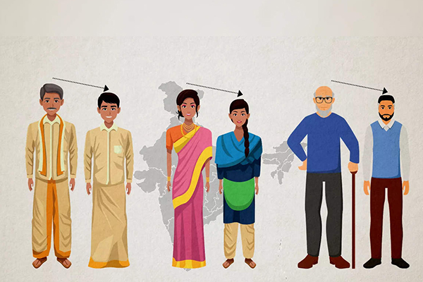 what-is-the-average-height-of-indian