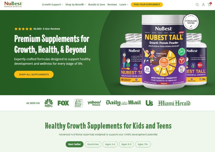 NuBest.com: Your Gateway to Height Growth