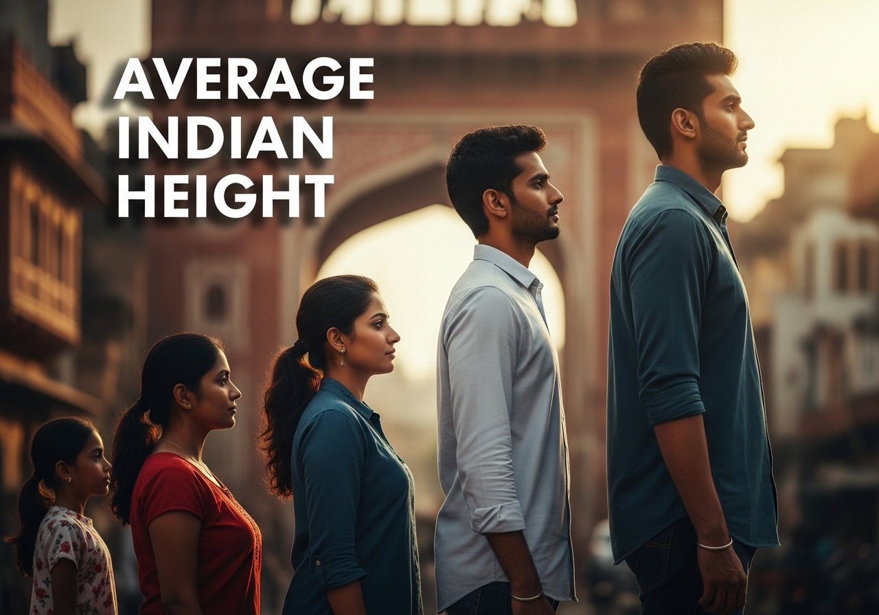 Average Indian Height: Trends, Differences, and Growth Patterns