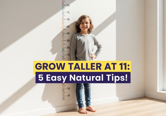How to Grow Taller at 11: Healthy Habits That Support Natural Height Growth