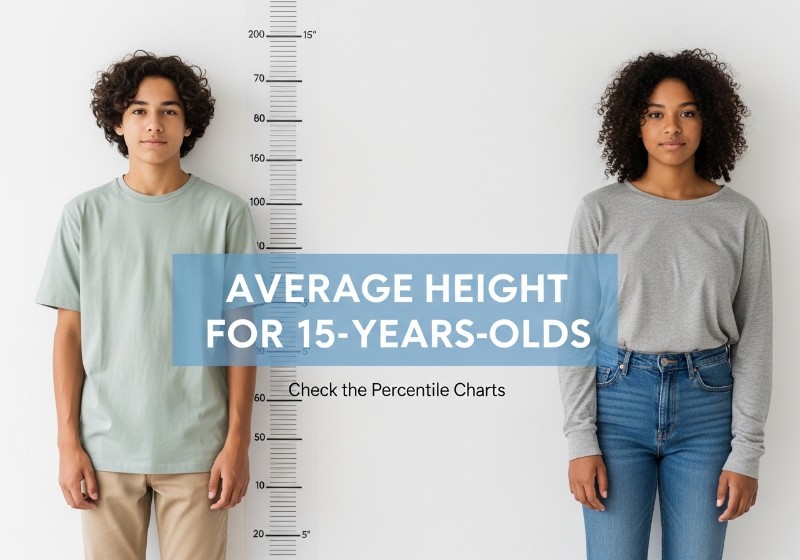 The Average Height For A 15-Year-Old Child