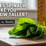 Does spinach make you grow taller?