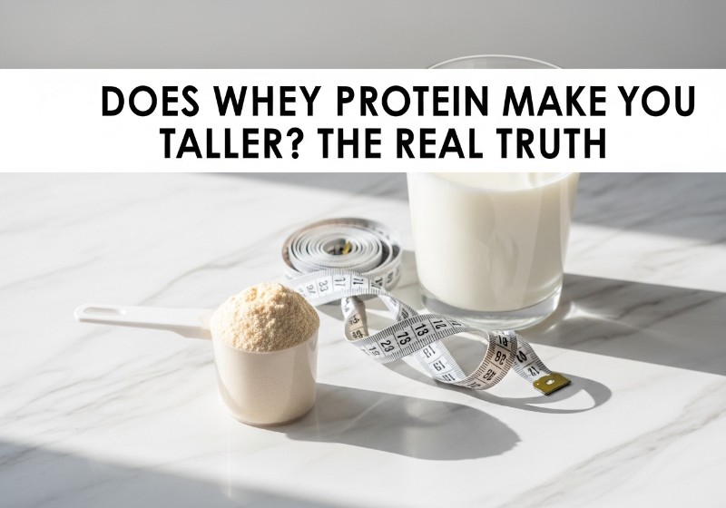 Does whey protein make you taller?