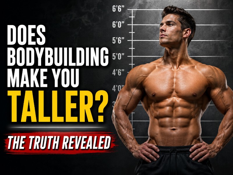 Does bodybuilding make you taller?