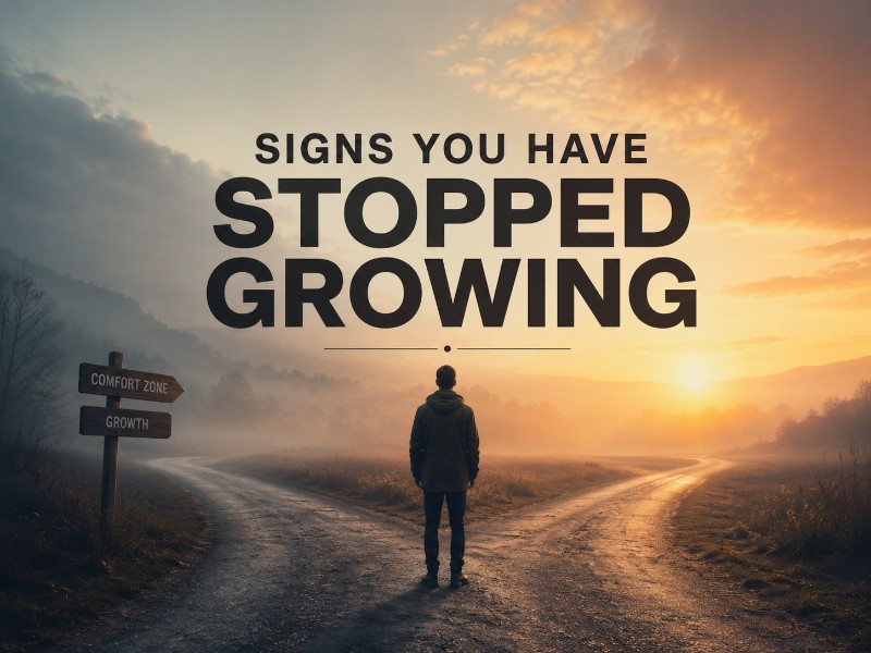 Signs That You Have Stopped Growing?