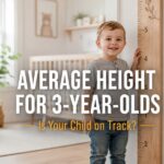What’s the average height of a 3 year-old child?