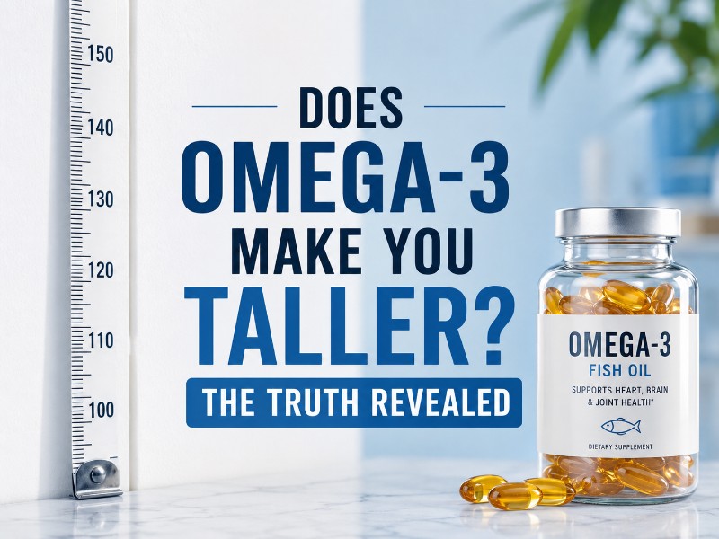 Does omega 3 make you grow taller?