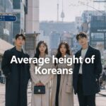 Average height of Koreans